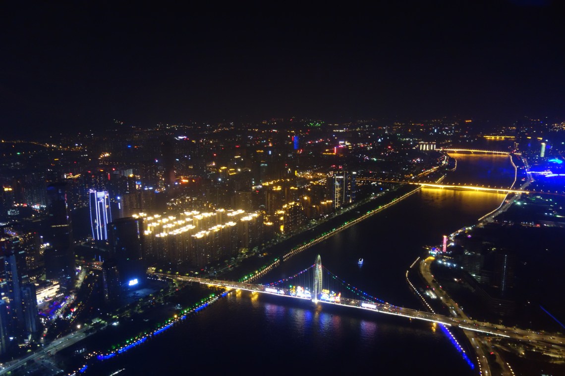 guangzhou canton tower view