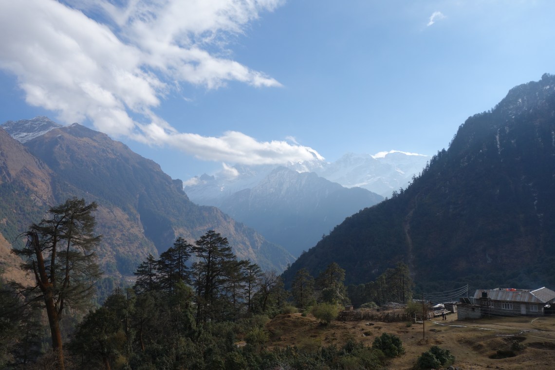 timang mountains himalayas annapurna circuit nepal