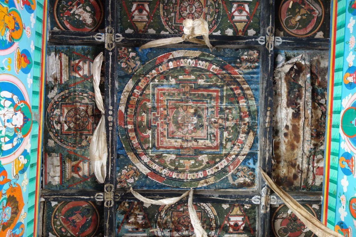 manang stupa ceiling