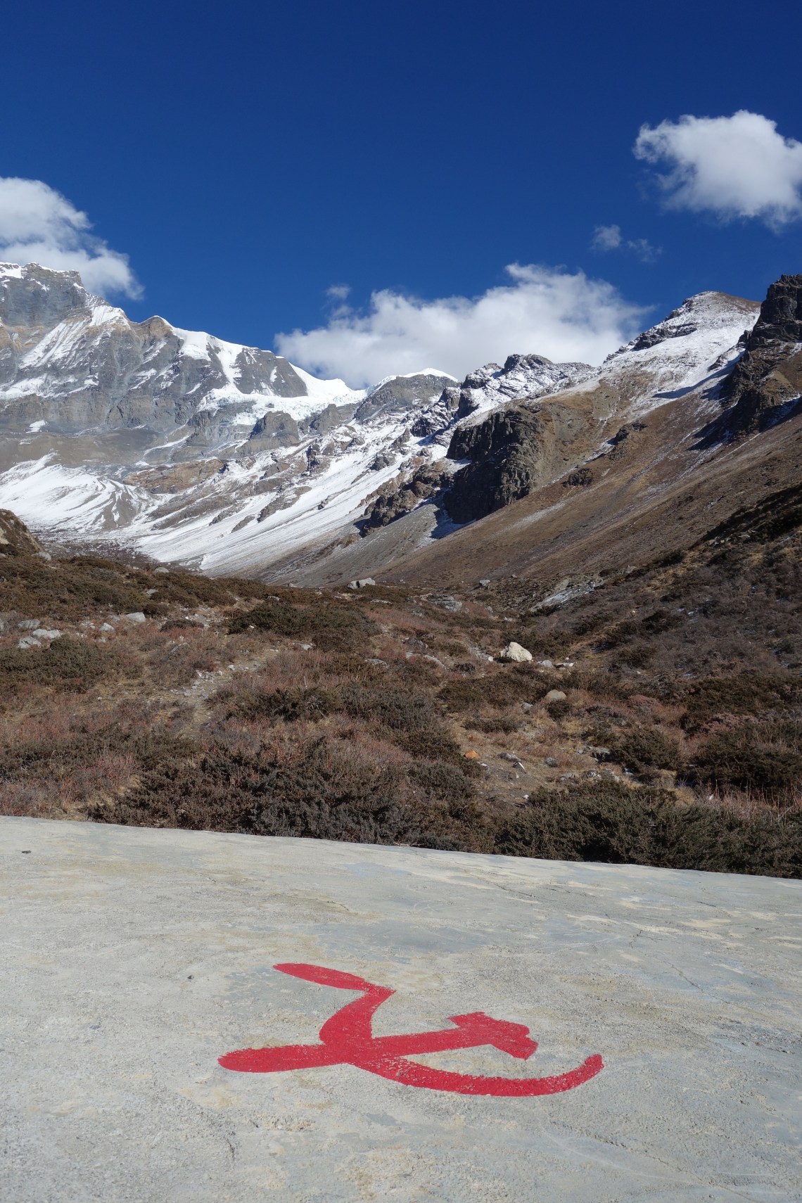 nepal communist communism graffiti (1)