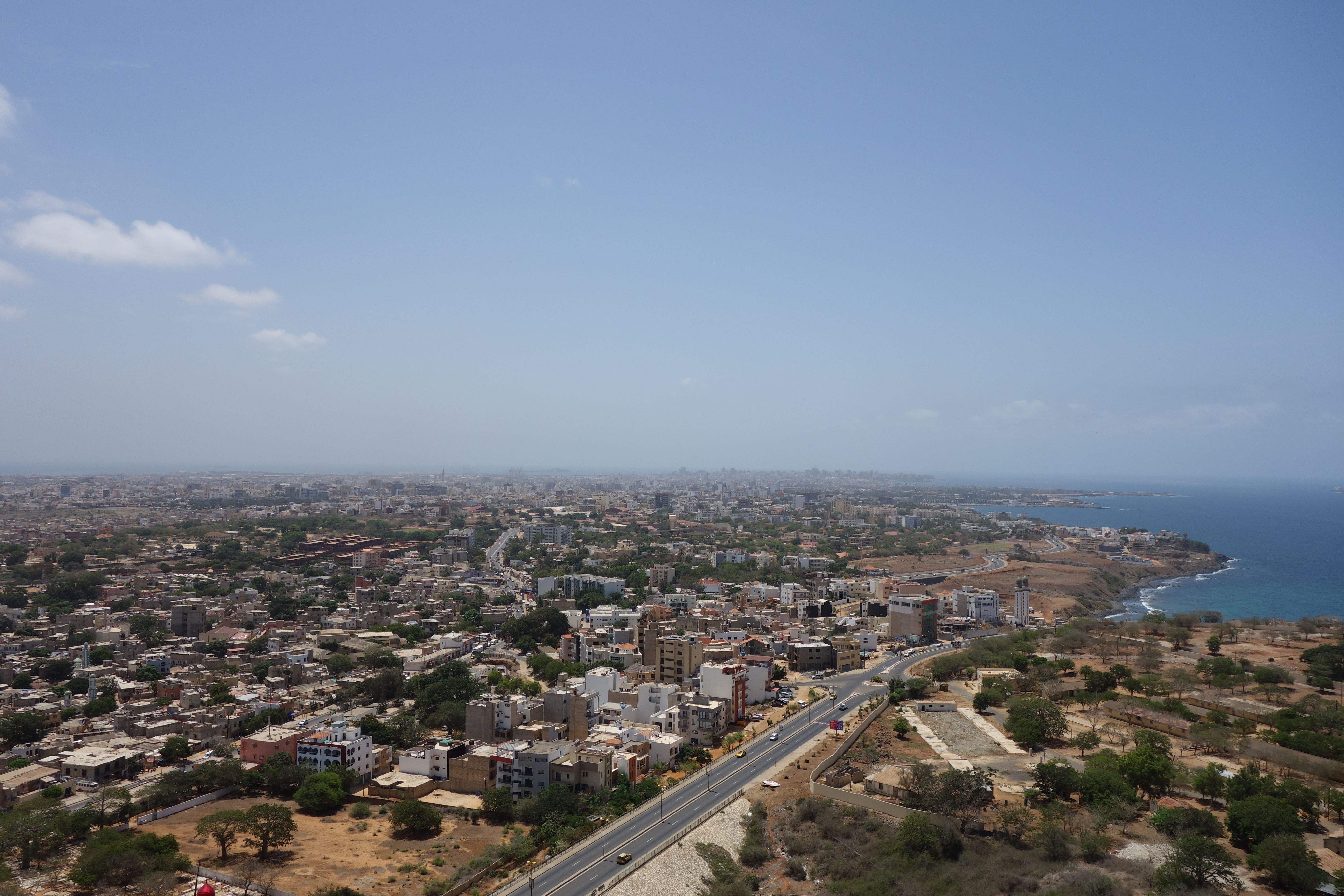 african renaissance monument view monument de la renaissance africaine dakar senegal travel blog (1)