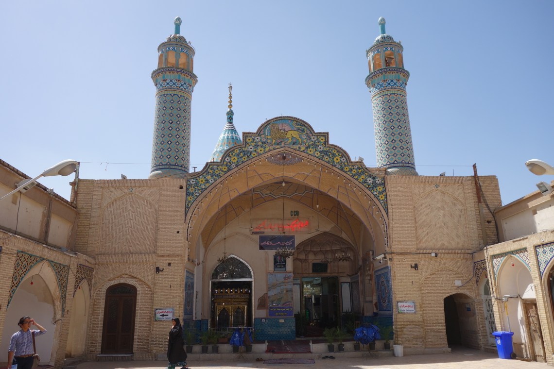 Emamzadeh Soltan Mir Ahmad mosque kashan iran travel blog