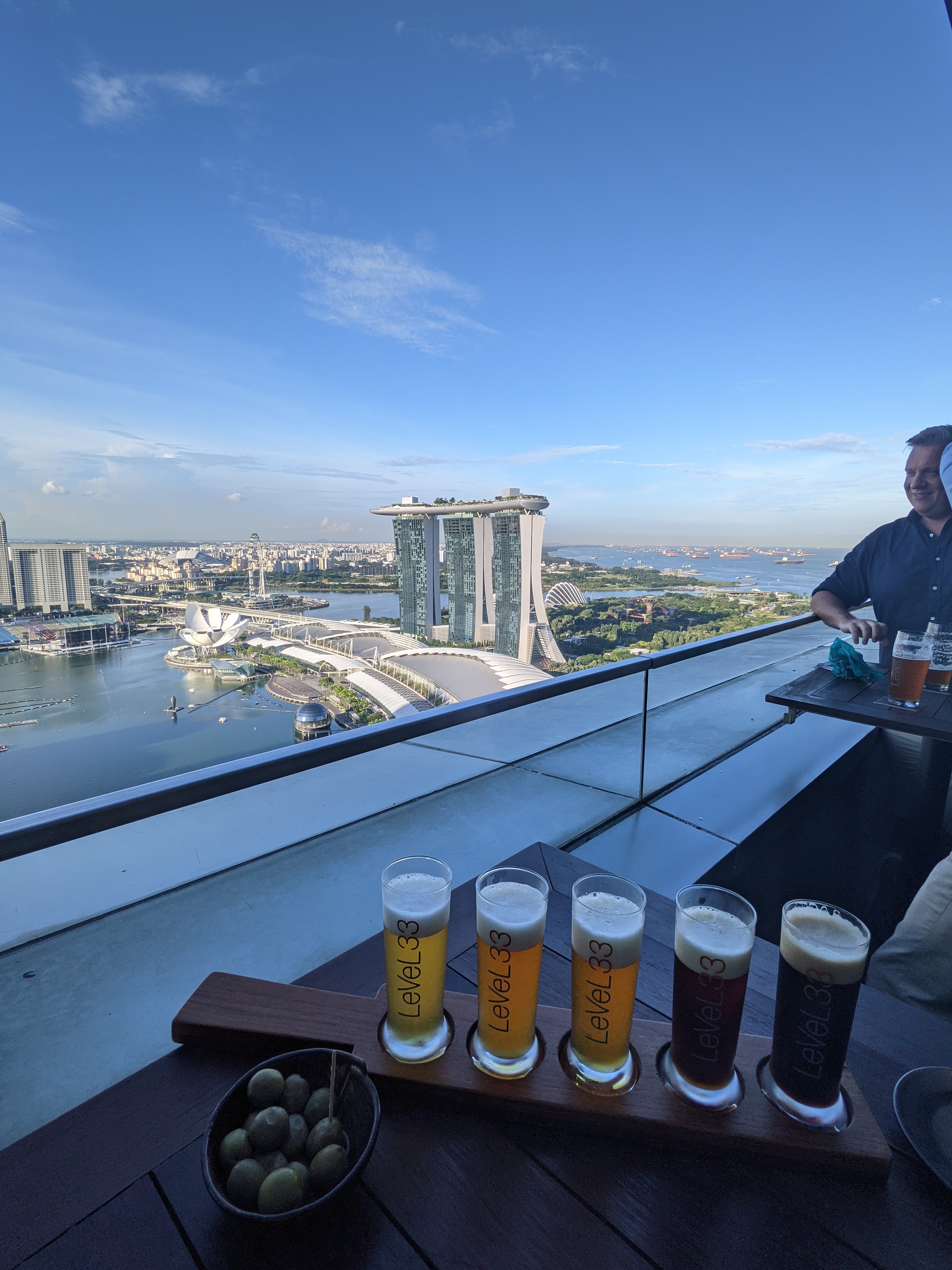 The view from LeVel33 bar