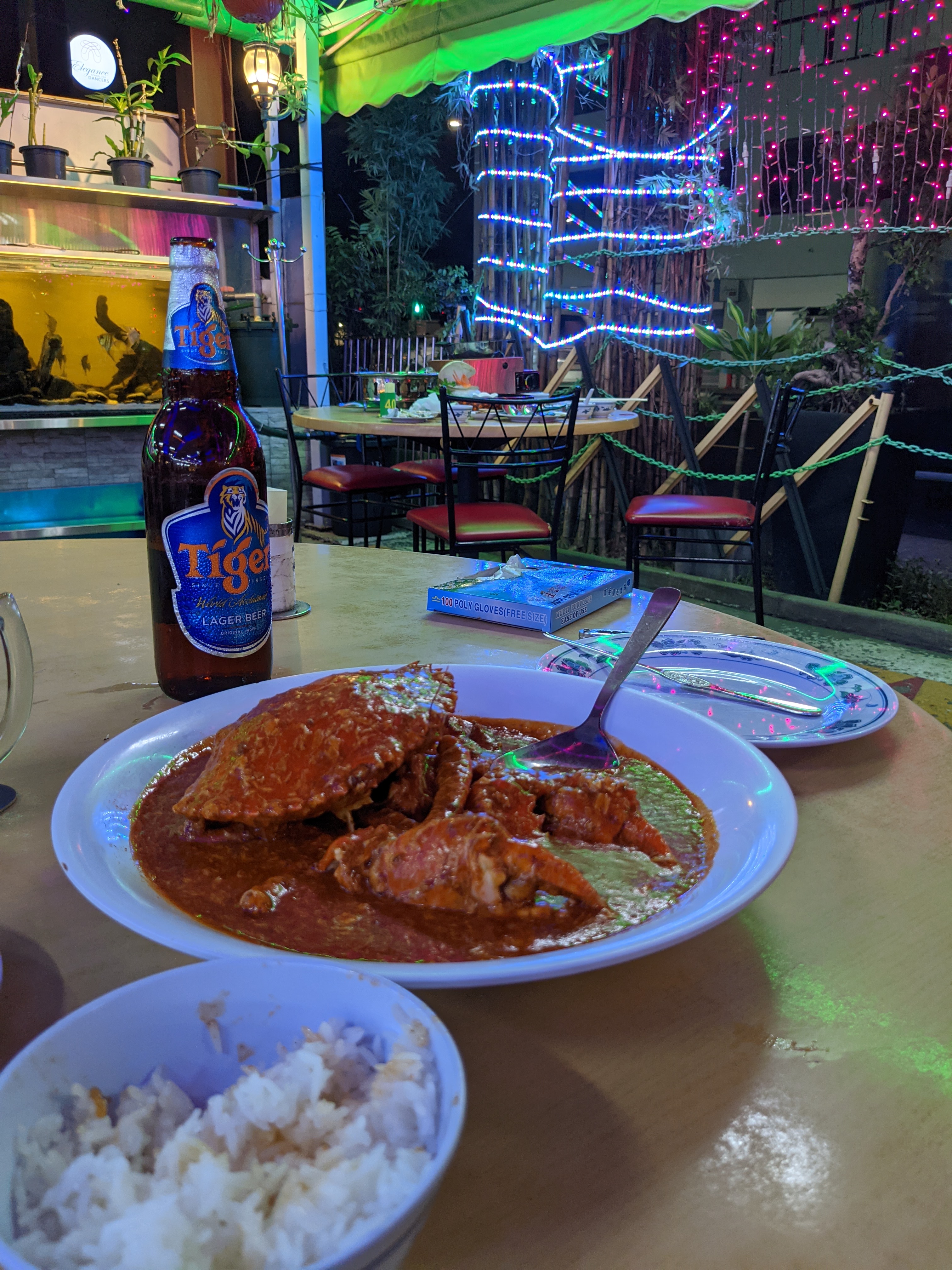 Singapore chilli crab