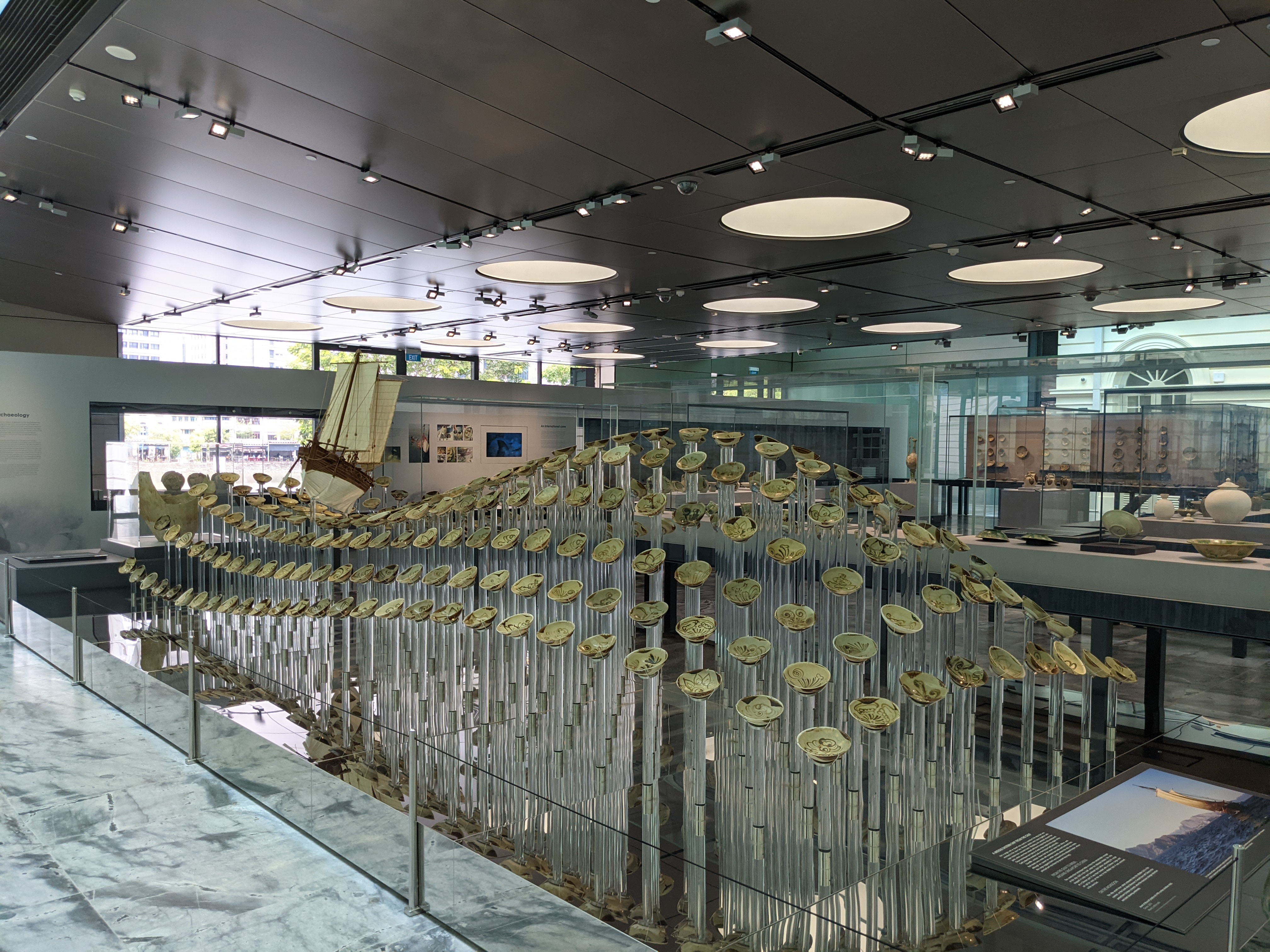 I was really, really impressed by the Tang Shipwreck exhibition. My photos do not do it justice.